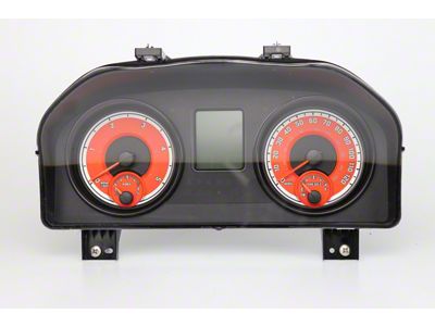 US Speedo Daytona Edition Gauge Face; MPH; Orange (13-18 6.7L RAM 2500)