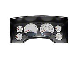 US Speedo Daytona Edition Gauge Face; MPH; Silver (2006 RAM 2500, Excluding Diesel)