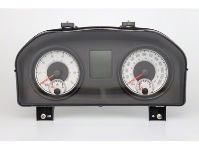 US Speedo Daytona Edition Gauge Face; MPH; Silver (13-18 5.7L, 6.4L RAM 2500)