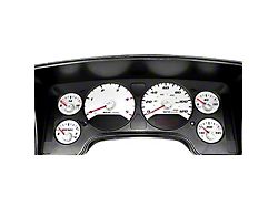 US Speedo Daytona Edition Gauge Face; MPH; White (2006 5.9L RAM 2500)