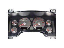 US Speedo Stainless Edition Gauge Face; MPH; Red (03-05 5.9L RAM 2500)