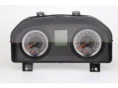 US Speedo Daytona Edition Gauge Face; MPH; Charcoal (13-18 5.7L, 6.4L RAM 3500)