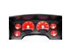 US Speedo Daytona Edition Gauge Face; MPH; Red (2006 5.9L RAM 3500)