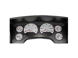 US Speedo Daytona Edition Gauge Face; MPH; Silver (2006 5.9L RAM 3500)