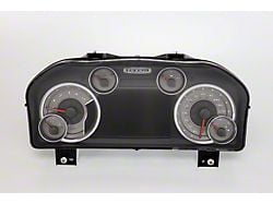 US Speedo Daytona Edition Gauge Face; MPH; Silver (13-18 6.7L RAM 3500 w/ 7-Inch Display)