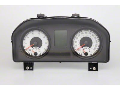 US Speedo Daytona Edition Gauge Face; MPH; White (13-18 5.7L, 6.4L RAM 3500)