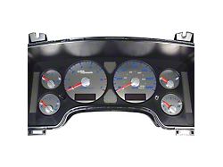 US Speedo Stainless Edition Gauge Face; MPH; Blue (03-05 RAM 3500, Excluding Diesel)