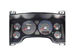 US Speedo Stainless Edition Gauge Face; MPH; Blue (2006 5.9L RAM 3500)