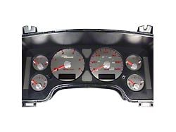 US Speedo Stainless Edition Gauge Face; MPH; Red (03-05 5.9L RAM 3500)