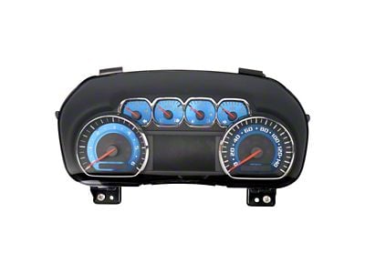 US Speedo Aqua Edition Gauge Face; MPH (14-18 Sierra 1500)