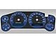 US Speedo Daytona Edition Gauge Face; KMH; Blue (07-13 Sierra 1500)