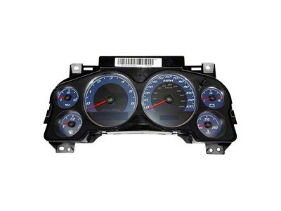 US Speedo Daytona Edition Gauge Face; MPH; Blue (07-13 Sierra 1500)