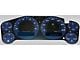 US Speedo Daytona Edition Gauge Face; MPH; Blue (07-13 Sierra 1500)