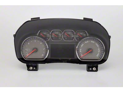 US Speedo Daytona Edition Gauge Face; MPH; Grey/White/Blue (14-18 Sierra 1500)