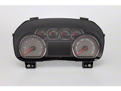 US Speedo Daytona Edition Gauge Face; MPH; Grey/White/Red (14-18 Sierra 1500)