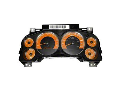 US Speedo Daytona Edition Gauge Face; MPH; Orange (07-13 Sierra 1500)