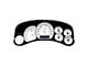 US Speedo Daytona Edition Gauge Face; MPH; White (99-02 Sierra 1500)