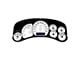 US Speedo Daytona Edition Gauge Face; MPH; White (99-02 Sierra 1500 w/ Transmission Temperature Gauge)