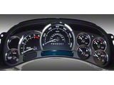 US Speedo Escalade Edition Gauge Face; MPH; Black (2006 Sierra 1500 w/ Transmission Temperature Gauge)