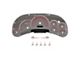 US Speedo Stainless Edition Gauge Face; MPH; Red (03-05 Sierra 1500 w/ Transmission Temperature Gauge)