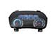 US Speedo Aqua Edition Gauge Face; MPH (15-19 6.6L Duramax Sierra 2500 HD)