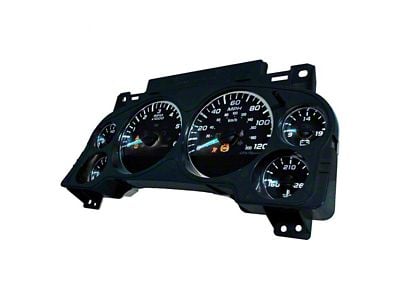 US Speedo Black Ops Edition Gauge Face; MPH (07-14 6.6L Duramax Sierra 2500 HD)