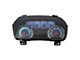 US Speedo Aqua Edition Gauge Face; MPH (15-19 6.6L Duramax Sierra 3500 HD)