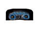 US Speedo Daytona Edition Gauge Face; MPH; Blue (19-21 Silverado 1500, Excluding Diesel)