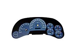 US Speedo Daytona Edition Gauge Face; MPH; Blue (03-05 Silverado 1500)