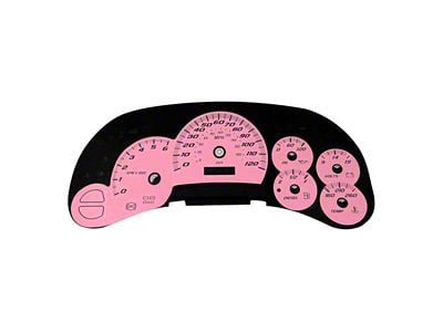 US Speedo Daytona Edition Gauge Face; MPH; Pink (03-05 Silverado 1500)