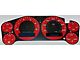 US Speedo Daytona Edition Gauge Face; MPH; Red (07-13 Silverado 1500)