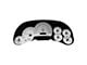 US Speedo Daytona Edition Gauge Face; MPH; Silver (03-05 Silverado 1500 w/ Transmission Temperature Gauge)