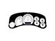 US Speedo Daytona Edition Gauge Face; MPH; White (99-02 Silverado 1500)