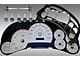 US Speedo Escalade Edition Gauge Cluster Kit; KMH; Silver (03-05 Silverado 1500)