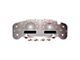 US Speedo Stainless Edition Gauge Face; MPH; Red (07-13 Silverado 1500)