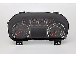 US Speedo Daytona Edition Gauge Face; MPH; Black/White (15-19 6.0L Silverado 2500 HD)