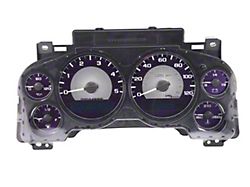 US Speedo Amethyst Edition Gauge Face; MPH (07-14 6.6L Duramax Silverado 3500 HD)