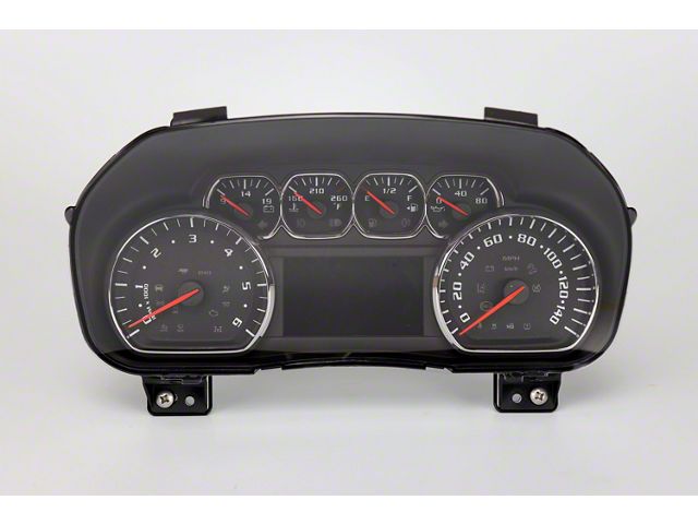 US Speedo Daytona Edition Gauge Face; MPH; Black/White (15-20 Tahoe)