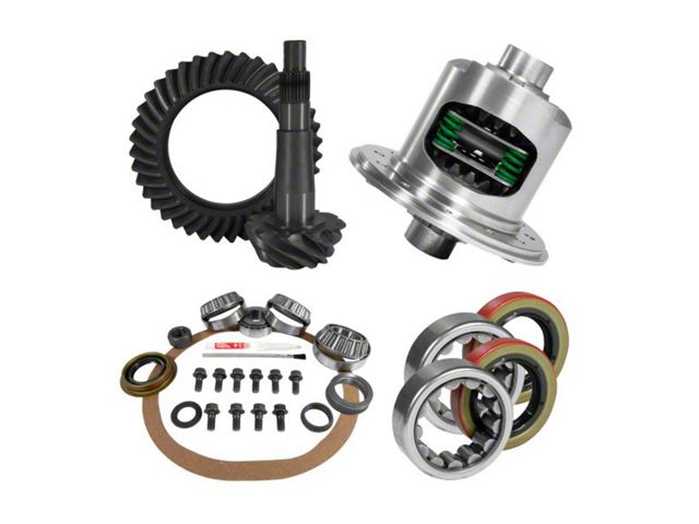 USA Standard Gear 8.25-Inch Posi Rear Axle Ring and Pinion Gear Kit with Install Kit; 4.11 Gear Ratio (97-11 Dakota)