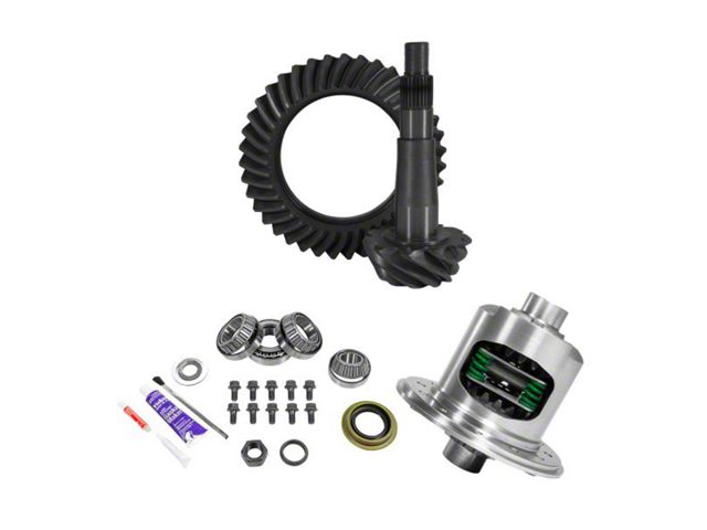 USA Standard Gear 8.25-Inch Posi Rear Axle Ring and Pinion Gear Kit with Install Kit; 4.11 Gear Ratio (05-11 Dakota)