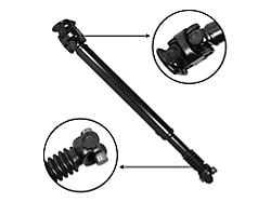 USA Standard Gear Front Driveshaft; 38.50-Inch Flange to Center of U-Joint Collapsed (11-16 F-250 Super Duty)