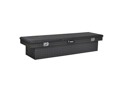 UWS 63-Inch Aluminum Crossover Tool Box; Gloss Black (15-24 Canyon)
