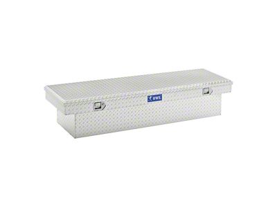 UWS 63-Inch Aluminum Crossover Tool Box; Bright (15-24 Colorado)