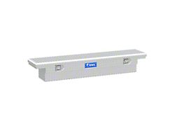 UWS 63-Inch Aluminum Low Profile Slim-Line Crossover Tool Box; Bright (15-24 Colorado)