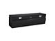 UWS 42-Inch Aluminum Wedge Utility Chest Tool Box; Gloss Black (97-11 Dakota)