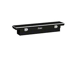 UWS 63-Inch Aluminum Low Profile Slim-Line Tool Box; Gloss Black (97-03 F-150 Flareside)