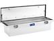 UWS 69-Inch Aluminum Crossover Tool Box with Pull Handles; Bright (97-24 F-150 Styleside w/ 6-1/2-Foot & 8-Foot Bed)