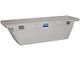 UWS 69-Inch Aluminum Deep Angled Crossover Tool Box; Bright (97-24 F-150 Styleside w/ 6-1/2-Foot & 8-Foot Bed)