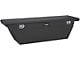 UWS 69-Inch Aluminum Deep Angled Crossover Tool Box; Matte Black (97-25 F-150 Styleside w/ 6-1/2-Foot & 8-Foot Bed)