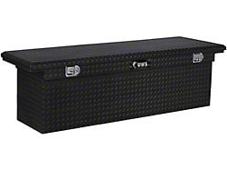 UWS 69-Inch Aluminum Deep Low Profile Crossover Tool Box; Gloss Black (97-25 F-150 Styleside w/ 6-1/2-Foot & 8-Foot Bed)